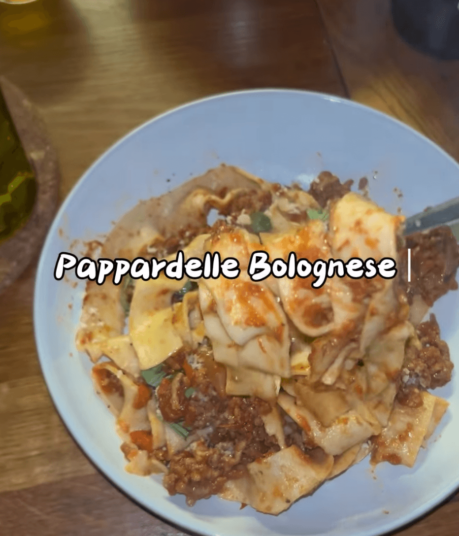 Pappardelle Bolognese
